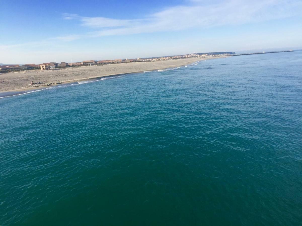 Barcaresa-Maisonnette Vue Mer Pieds Dans L'Eau Wifi Leucate Exterior foto