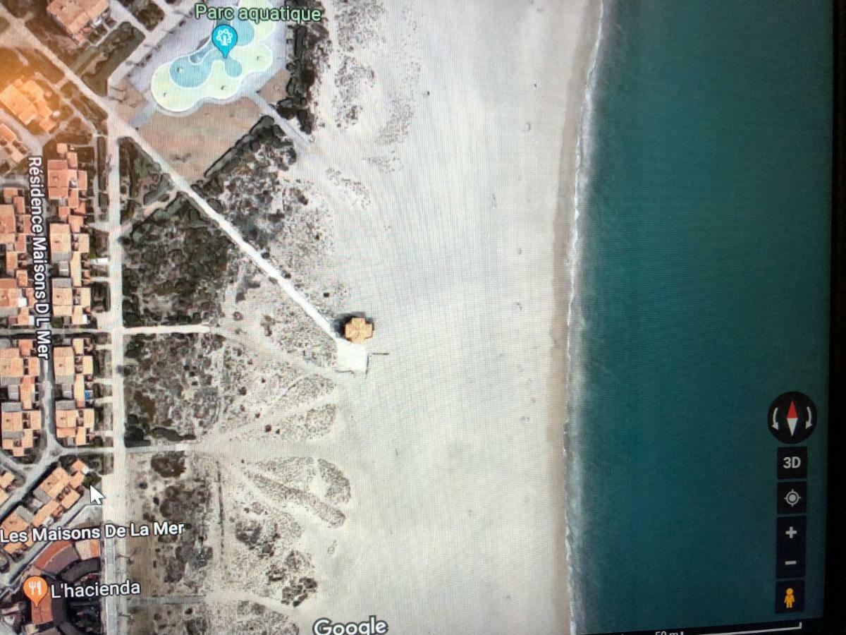 Barcaresa-Maisonnette Vue Mer Pieds Dans L'Eau Wifi Leucate Exterior foto