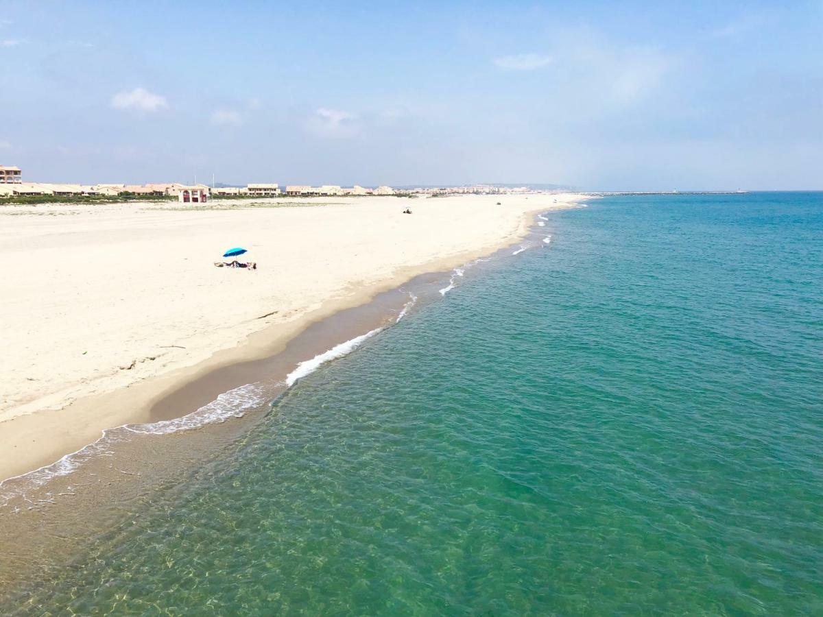 Barcaresa-Maisonnette Vue Mer Pieds Dans L'Eau Wifi Leucate Exterior foto